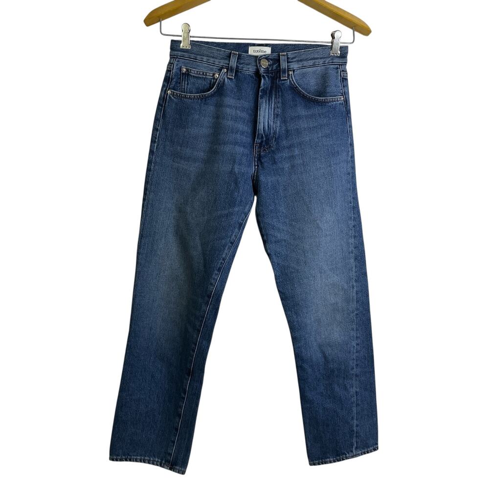 Toteme Blue Flare & Wide Leg Jeans